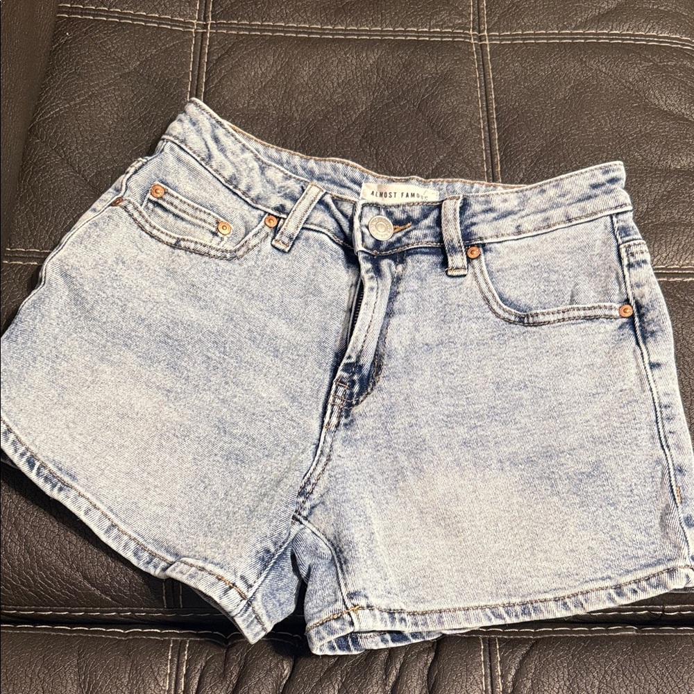 Light Wash Denim Women's Shorts